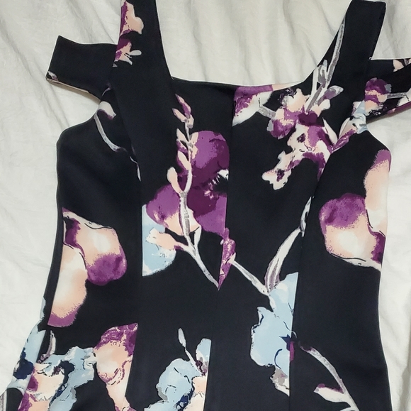 Ricki's midi black floral dress - Picture 10 of 10